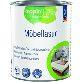 Biopin Nature Möbellasur kalkweiß 0,375 l