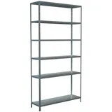 SCHULTE Regalwelt Schulte Steck-Grundregal 230 cm x 120 cm x 35 cm Verzinkt