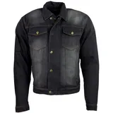 ROLEFF RACEWEAR Motorradjacke Jeans Aramid Schwarz L