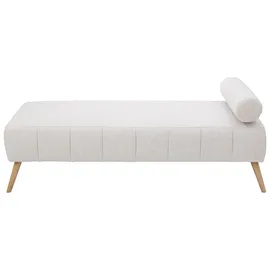 OTTO home Daybett Lucy, mit losem Rollenkissen beige