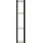 Kerkmann Steckregal Stahl 190x50 cm schwarz