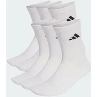 Adidas CUSHIONED CREW SOCKEN 6ER-PACK schwarz|weiß 35/36