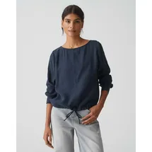 Opus Langarmbluse | Shirtbluse FORTI Regular aus Modal Mix Coal Blue, 34