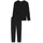 SCHIESSER uncover by SCHIESSER Herren Schlafanzug lang, schwarz, 50