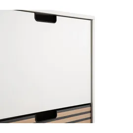 Tchibo Ryker 59,8 x 85,2 x 19,5 cm weiß matt / weiß