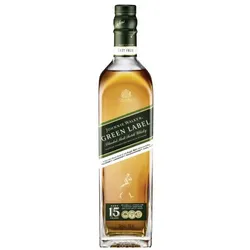 Johnnie Walker Whisky Green Label 15 Jahre 43% 0,7L