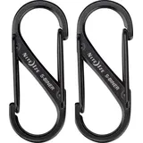 NITE IZE Karabiner 40 mm x 1,42 mm 2 St. Schwarz
