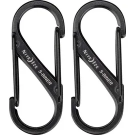 NITE IZE Karabiner 40 mm x 1,42 mm 2 St. Schwarz