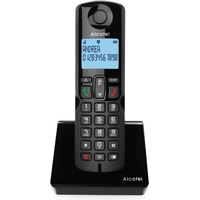 Alcatel S280 DUO BLK DECT-Telefon Anrufer-Identifikation Schwarz