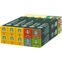 STARBUCKS Blonde Espresso Roast Variety Pack by Nespresso, Kaffeekapseln 10 x 10 (100 Kapseln)