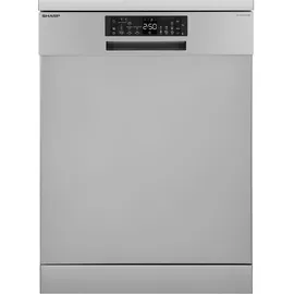 Sharp QW-NA25GF44BS Geschirrspüler (freistehend, 598 mm breit, Edelstahl)