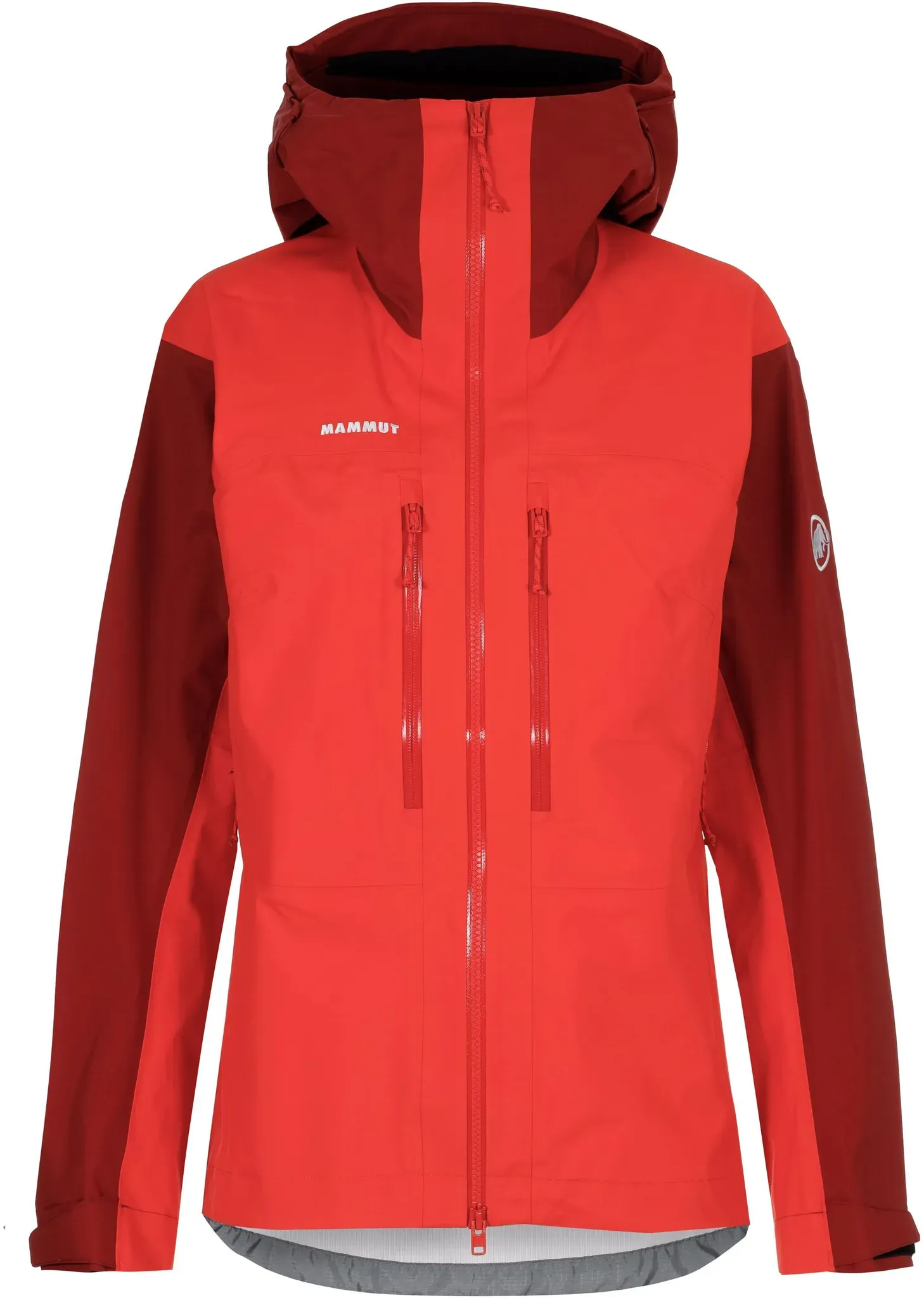 Mammut Taiss Hardshelljacke Damen in mammut red-dark mammut red, Größe M - rot