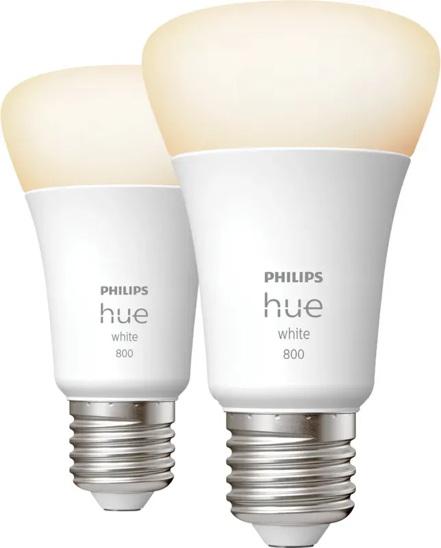 Preisvergleich Produktbild Philips Hue White E27 800 lm Doppelpack