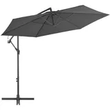 vidaXL Ampelschirm mit Aluminium-Mast 300 cm Anthrazit
