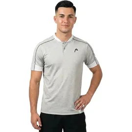Head Racket Head Play Tech Herren Poloshirt, grau - M