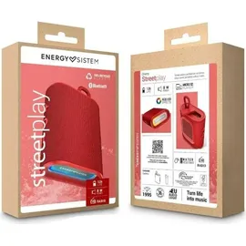 Energy Sistem StreetPlay Rot 8 W