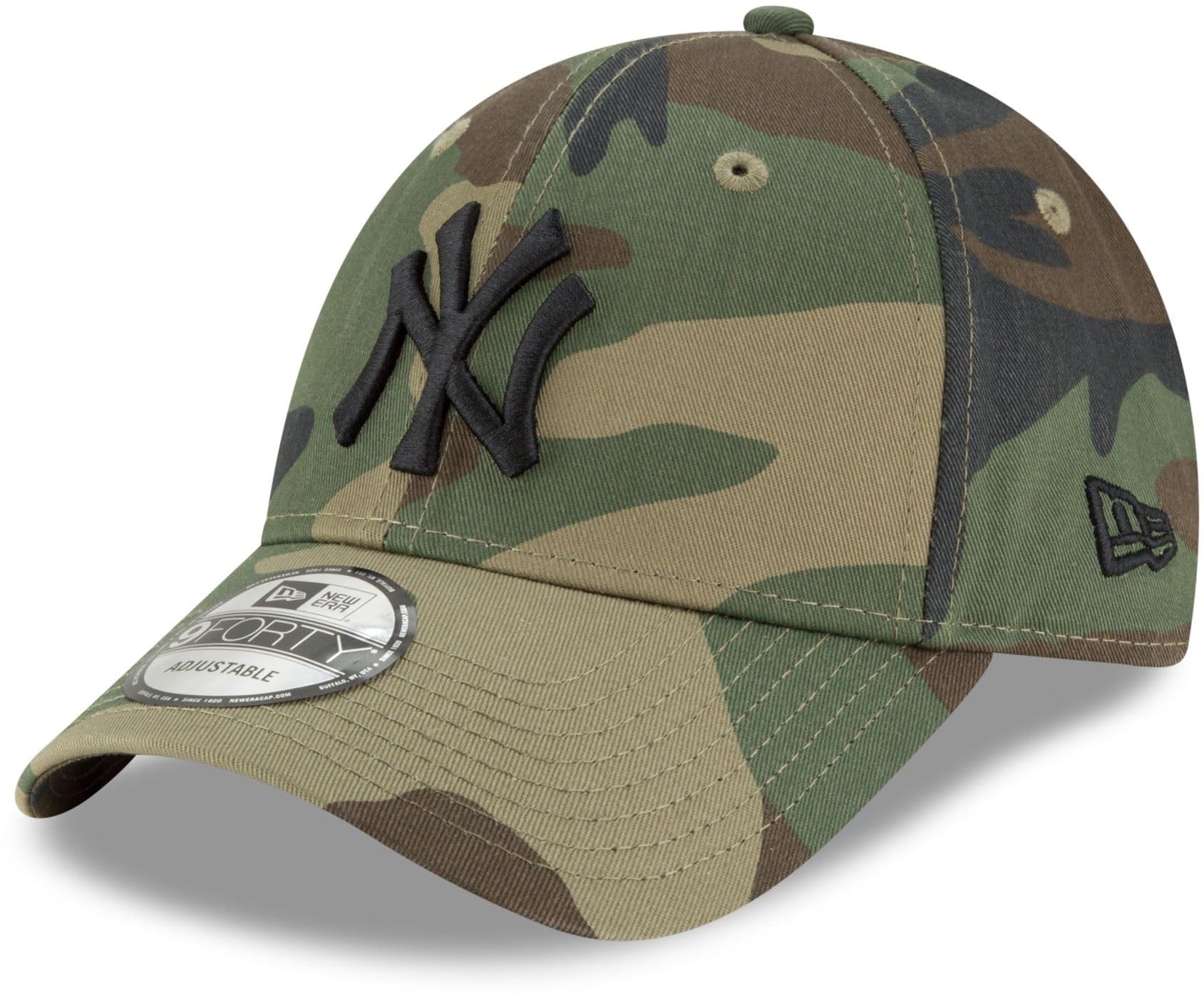 New Era New York Yankees Camouflage 9Forty Adjustable Cap - One-Size