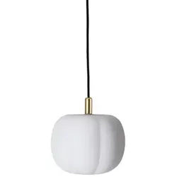Made By Hand - Pepo Pendelleuchte Small Ø20 Opal/Brass