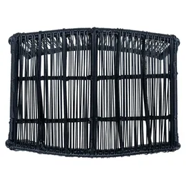 Okwish Gartenmöbel Set 5-tlg. Schwarz/Grau