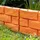POWERTEC Garden Zaun-Set 44,5 x 28,5 cm PP