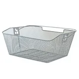 XLC Hinterradkorb-2128212200 Hinterradkorb Silber 39 x 30 x 17 cm