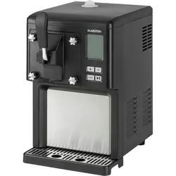 Klarstein Sweet Sundae Eiscrememaschine Kompressor 1,5l Edelstahl schwarzSchwarz