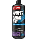 Body Attack Zero Sports Drink - 1000 ml Geschmacksrichtung Blueberry