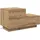 vidaXL Nachtschrank Artisan-Eiche 70 x 36 x 40,5 cm Braun
