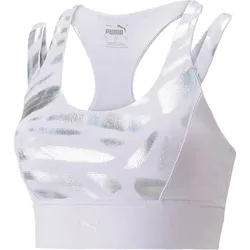 PUMA Damen Top Nova Shine Mid Impact Ever, SPRING LAVENDER, XS