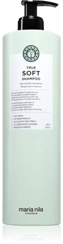 Maria Nila True Soft hydratisierendes Shampoo für trockenes Haar 1000 ml