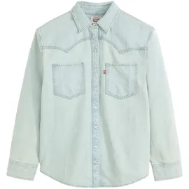 Levi's Jeansbluse Teodora Western Shirt Blau M