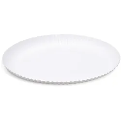 Pappteller (FSC Mix) tief weiß Ø32cm [50 St.]