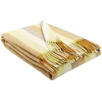 STTS TIROL M Plaid 140 x 200 cm Gelb/Mehrfarbig