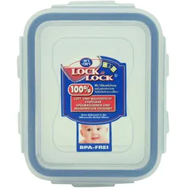 Lock & Lock Frischhaltedose blau rechteckig 10,8 x 8,8 x 4,8 cm 0,18 l