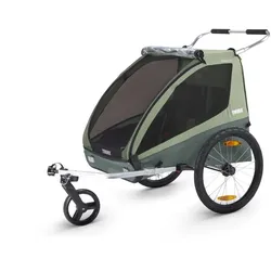 Thule COASTER XT Fahrradanhänger | Basil Mallard Green