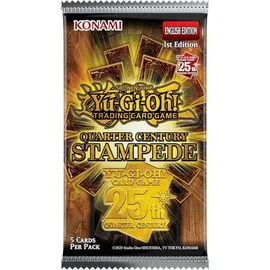 Yu-Gi-Oh! Quarter Century Stampede Booster Display
