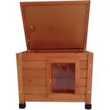 @Pet Outdoor Katzenhaus 57x45x43 cm Holz Braun