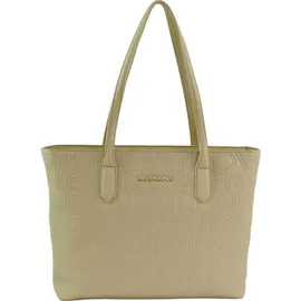 Valentino Pansy Shopper Polyurethan Ecru
