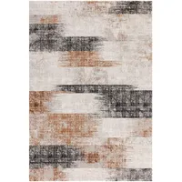 KADIMA DESIGN Teppich, Orange, Textil, Grafikmuster, Rechteckig, 170x120 cm, pflegeleicht, Teppiche | Böden, Teppiche, Moderne Teppiche