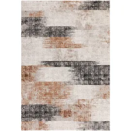 KADIMA DESIGN Teppich, Orange, Textil, Grafikmuster, Rechteckig, 170x120 cm, pflegeleicht, Teppiche | Böden, Teppiche, Moderne Teppiche