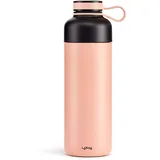 LéKué Isolierte Trinkflasche To Go beige 0,5 l