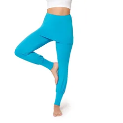 Yoga Hose mit Rock BLV50-275 - Blau - XL