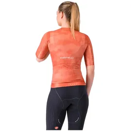 Castelli Aero Race 8s Kurzarm-radtrikot - Red Paprika - L