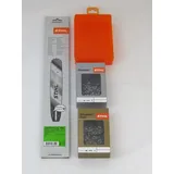 Führungsschiene Stihl 3003 000 6811 37cm + 1 Rapid Duro 3 und 1 Halbmeißel + Box