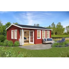 Lasita Maja Gartenhaus 6 x 5 m Rot