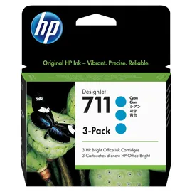 HP 711 cyan 3 St.