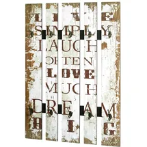 Haku-Möbel Wandgarderobe Helsa mehrfarbig MDF