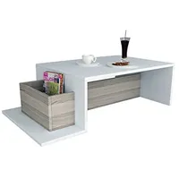 Moebel17 Couchtisch Pot Weiß Cordoba,