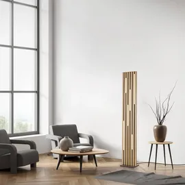 Paul Neuhaus Q-Akustik Stehleuchte LED, Holz