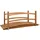 vidaXL Gartenbrücke 140 x 60 x 60 cm Braun